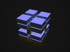 3DCGI of Banquet Hall from the top of the building