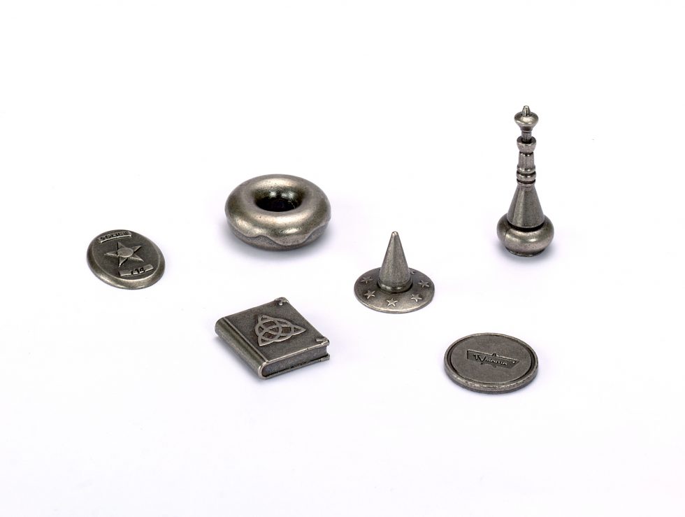 Product Design: Metal, plastic, other materials... Metal Game Pieces