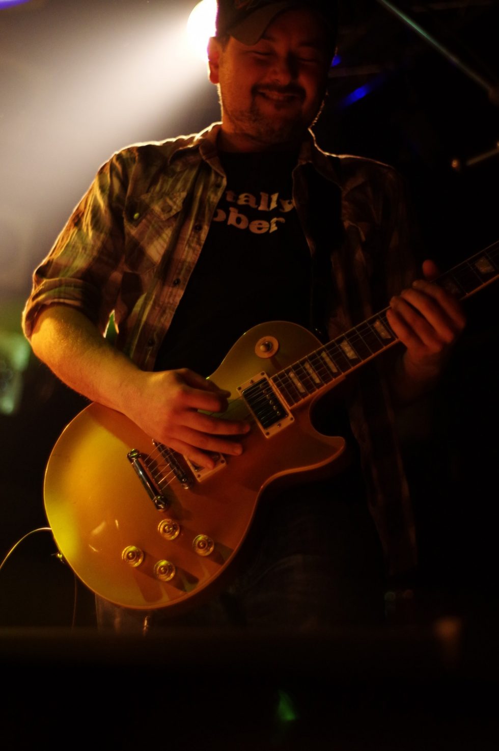 Alex Balazik from the Three Skins on Guitar