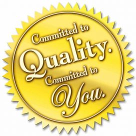 Committed to quality, committed to you