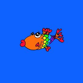 レインボー魚　Rainbow Fish
