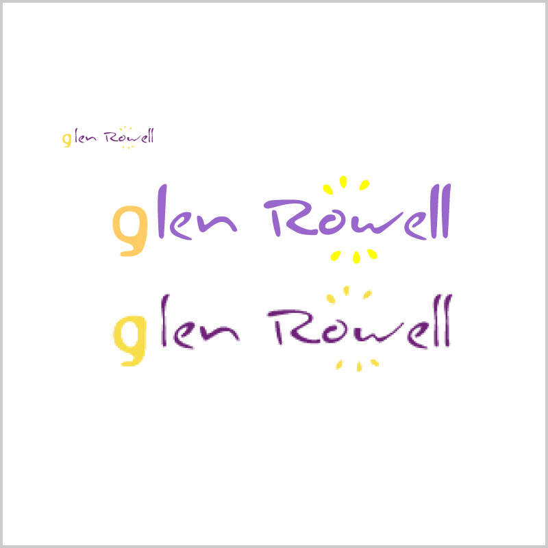 glen-rowell　文字　ロゴ デザイン 札幌