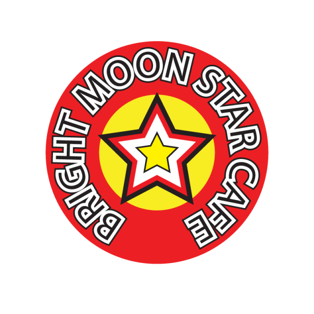 bright-moon-star-cafe　ロゴデザイン