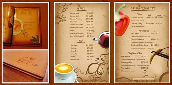 Menu Cards - 3