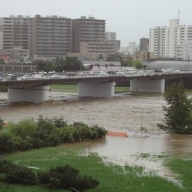 Toyohira River Flooding