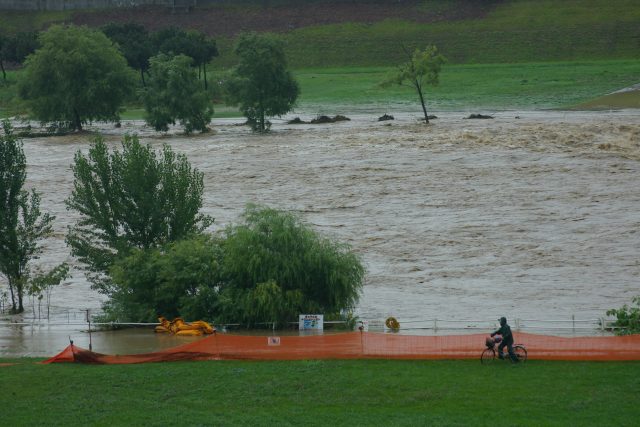 Toyohira River Flooding