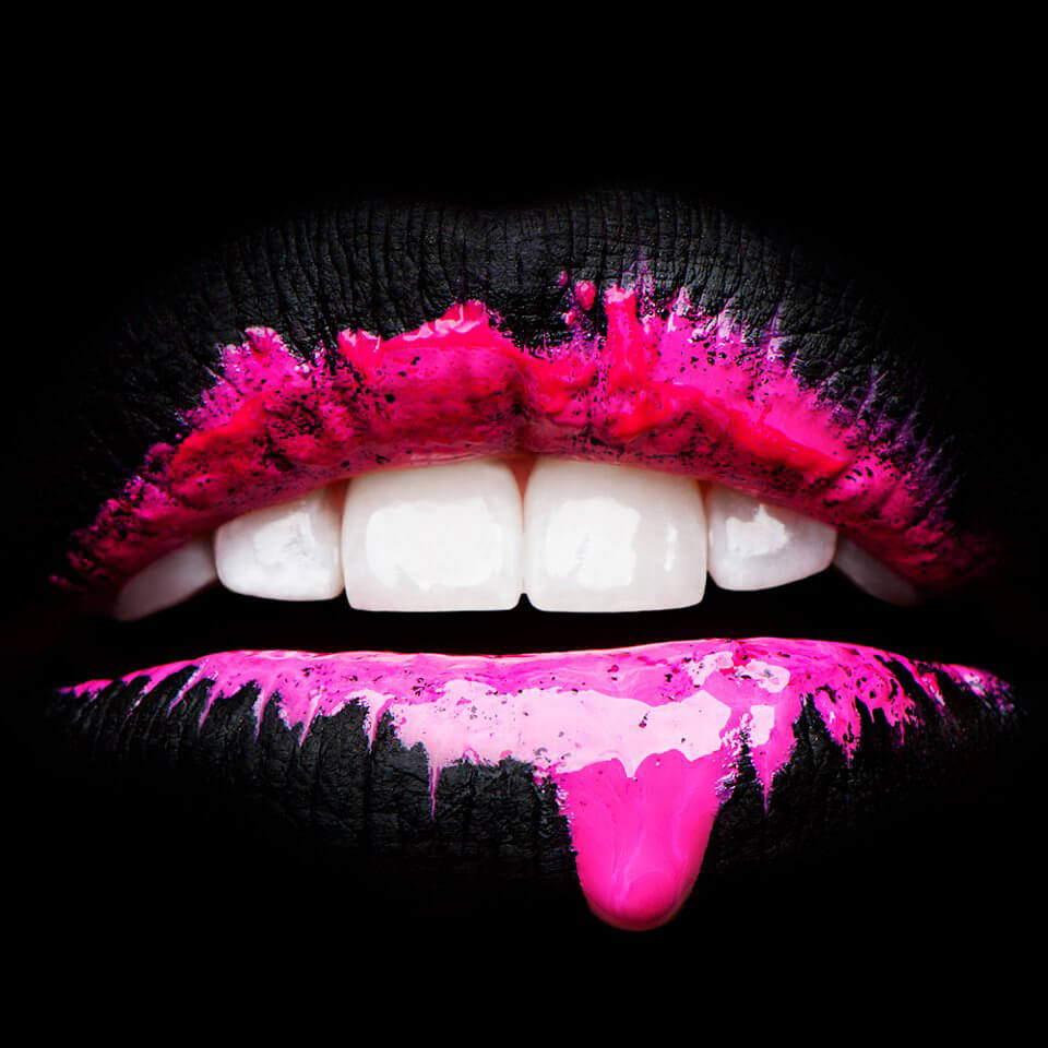 Lipstick - Mouth - Teeth