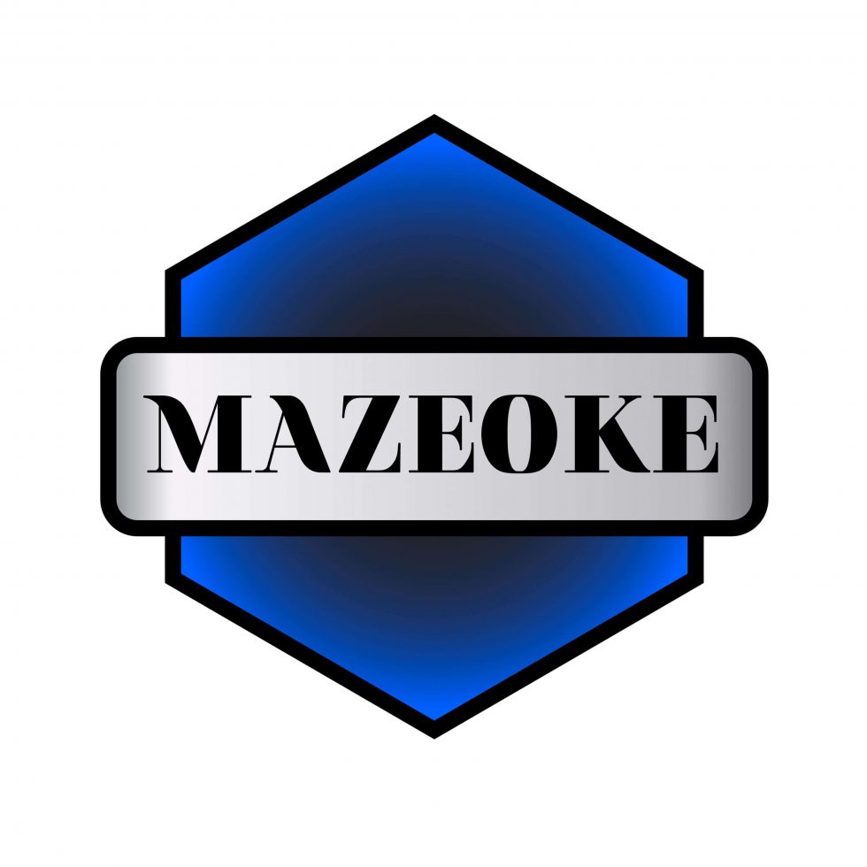 Blue hexagonal マゼオケ (Mazeoke)