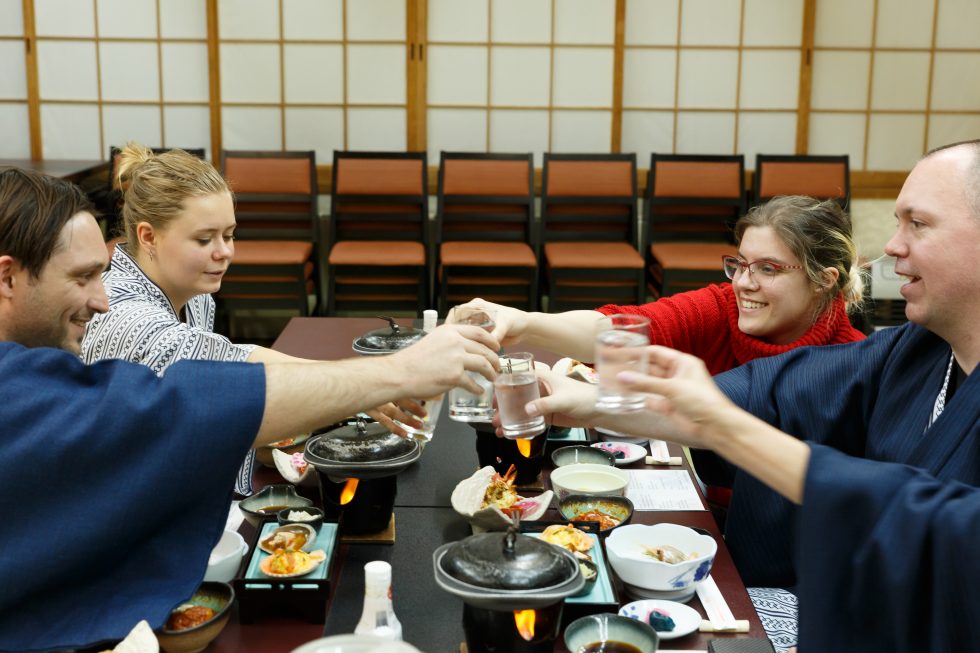 Lobster & Cheese - Japanese Dinner - Sake - Hokkaido