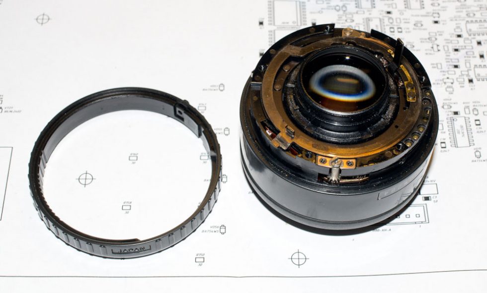 Pentax SMC FA 50mm 1.4 aperture ring fa50
