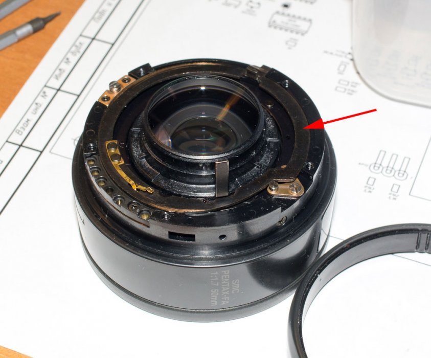 Pentax SMC FA 50mm 1.4 lens fa50